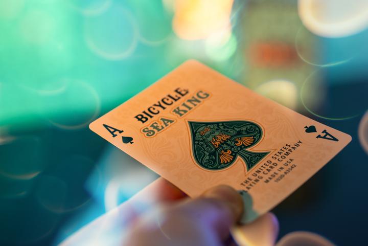 Produktbild Bicycle Sea king cards (Englisch)