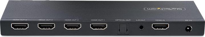 Actual product image StarTech .com 4 Port HDMI Splitter, 4K 60Hz HDMI 2.0 Video, 2.50cm (1") 4 Out HDMI Splitter, 4K HDMI Splitter