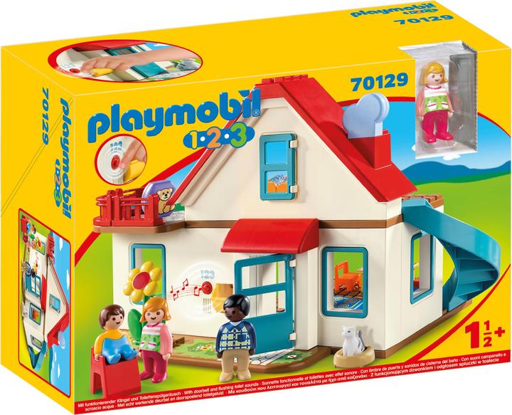 Produktbild Playmobil Einfamilienhaus (70129, Playmobil 1.2.3)