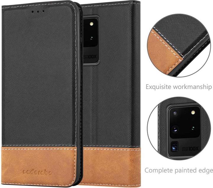 Actual product image Cadorabo Book X Wallet Cover (Samsung Galaxy S20 Ultra)
