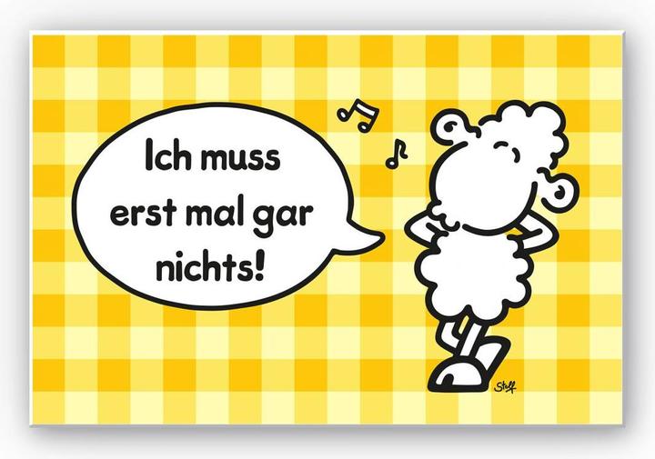 Produktbild Sheepworld Worthelden Erst mal gar nichts (40 x 60 cm)