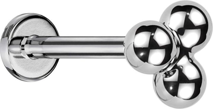 Image du produit Star Piercing Boucles d'oreilles or rose chaîne chute libre arbre lettre Bitch (sans laitonTitan G23, sans laitonAcier chirurgical 316L)