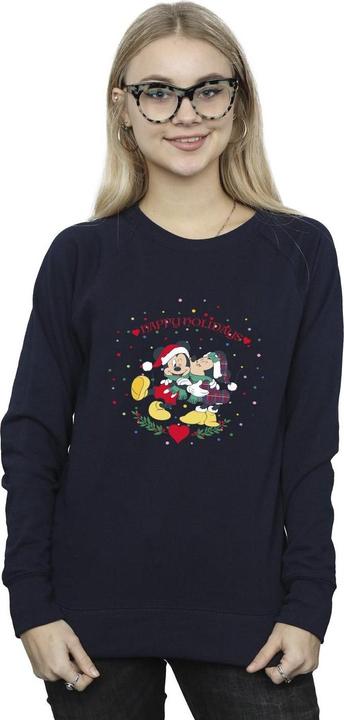 Immagine prodotto Disney Mickey Mouse Mickey Minnie Christmas Felpa Donna (XXL)