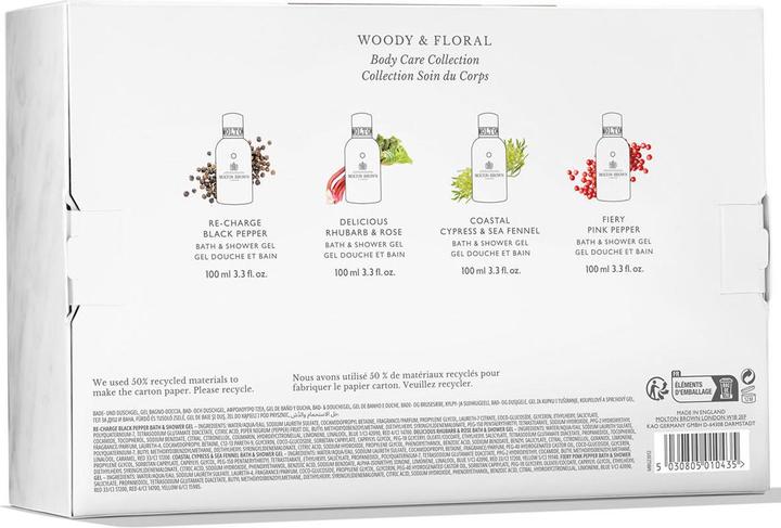 Image du produit Molton Brown Bath Body Woody & Floral Bodyc Coll (Set soin du corps)