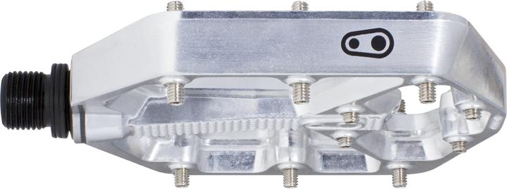 Actual product image Crankbrothers Pedal Stamp 7 small high polish silver