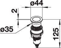 Produktbild Blanco Push Control