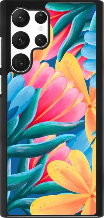 Actual product image PhoneLook Cover Spring 23 colourful flowers (Samsung Galaxy S22 Ultra)