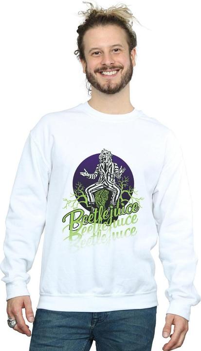Image du produit Beetlejuice Mens Faded Pose Cotton Sweatshirt (M)