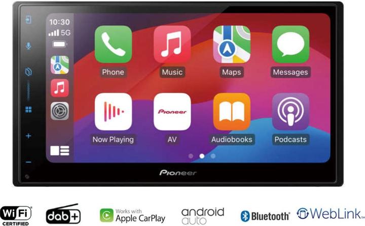 Actual product image Pioneer SPH-DA77DAB (Android car, Apple Carplay, MirrorLink)