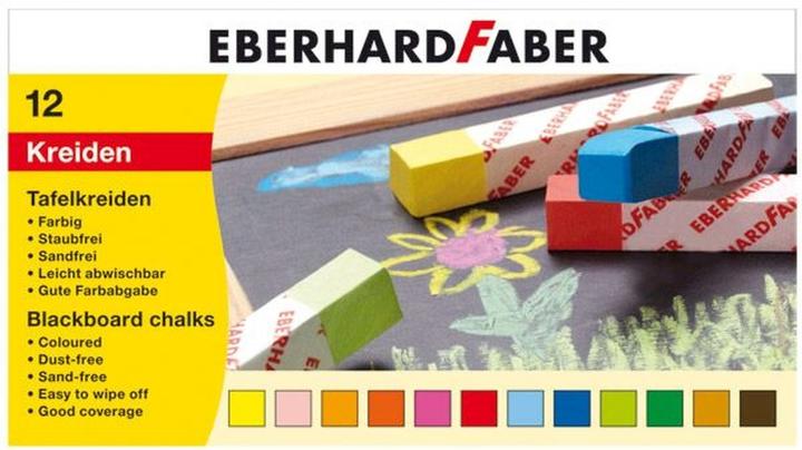 Produktbild EberhardFaber Wandtafelkreide (Mehrfarbig, 12 x)