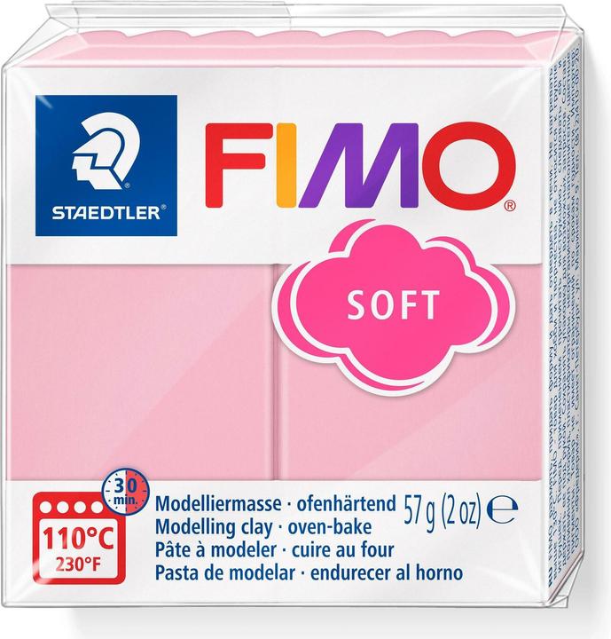Produktbild Fimo Soft Knete Trend Erdbeercreme 57gr.