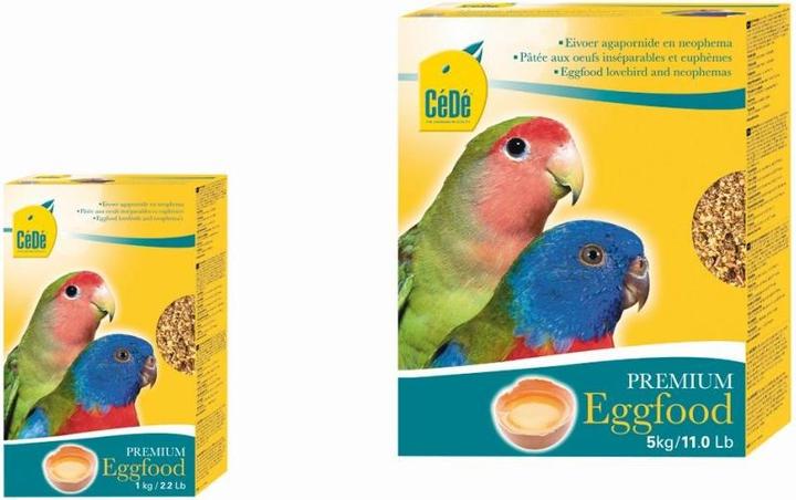 CeDe Eifutter Agaporniden (5 x, 5 kg)