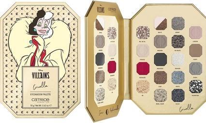 Actual product image Catrice Disney Villains Cruella Eyeshadow Palette 18 Colors Long-Lasting Vegan (#020 Fashion Above All)
