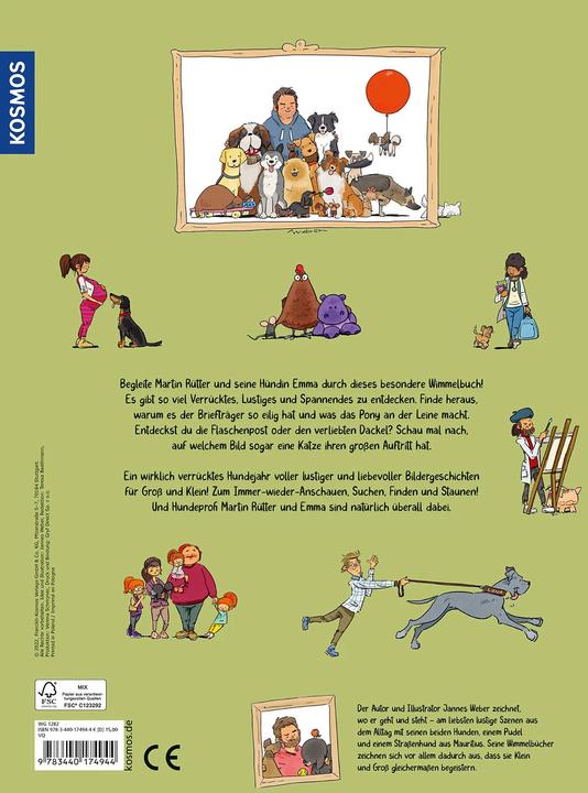 Image du produit Kosmos Martin Rütters Hundewimmelbuch (Allemand, Martin Rütter, 2022)
