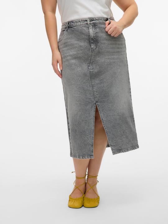 Produktbild Vero Moda VMCVERI Hohe Taille Langer Rock Jeansrock (54)