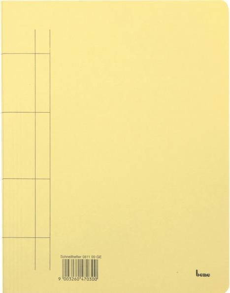 Image du produit Bene 25 Chemises en carton jaune A4 (A4, 1 x)