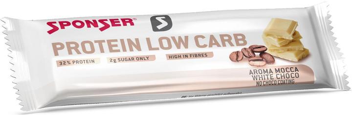 Produktbild Sponser Low Carb Bar (Weisse Schokolade, Mocha, 25 Stk., 1250 g)
