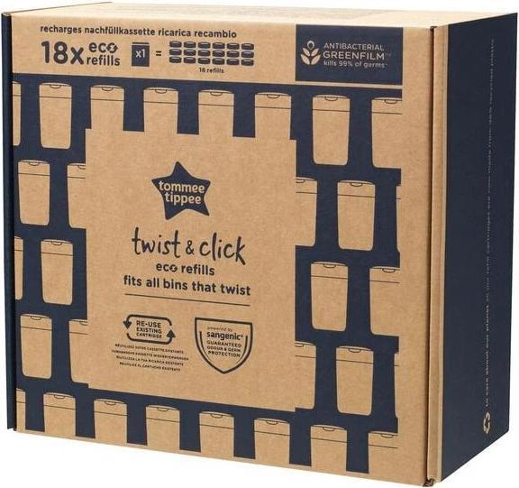 Immagine prodotto Sangenic Cassette di ricarica Twist & Click (18 x)