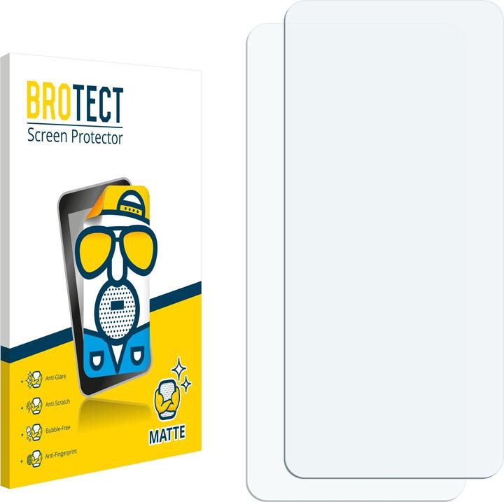 Actual product image BROTECT Anti-glare screen protector matt (2 Piece, Vivo V15 Pro)