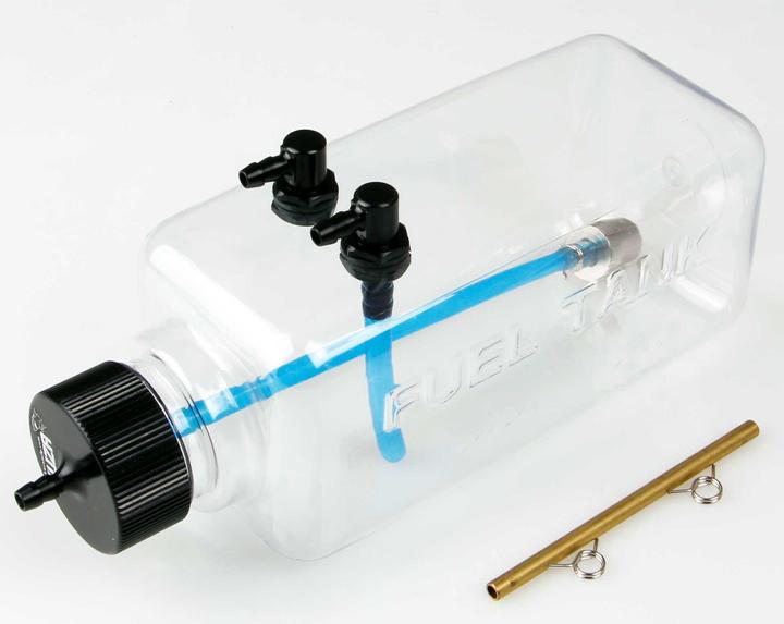 Actual product image Kuza petrol tank 1000cc (34oz.) with aluminium tank fittings v3