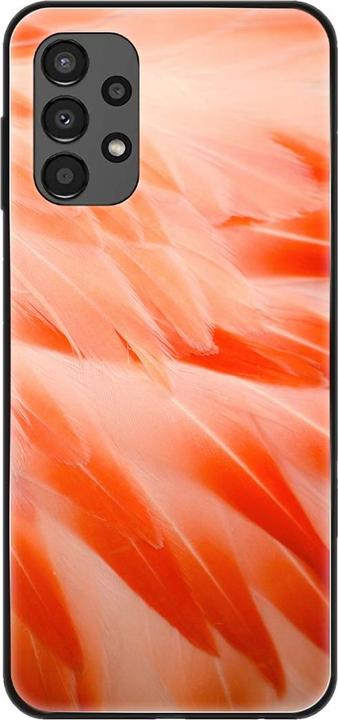 Flamingo Federn