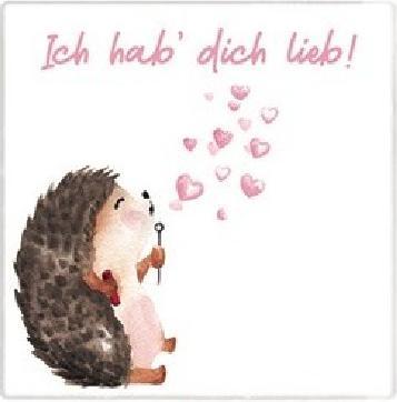 Produktbild Cart Postkarte Hab dich lieb (1 Stk.)