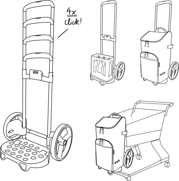 Actual product image reisenthel Citycruiser Rack