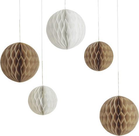 Image du produit Ginger Ray Décorations nid d'abeille à suspendre