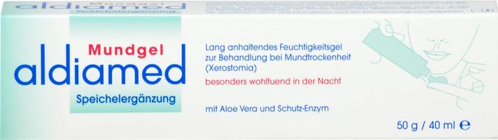 Actual product image Aldiamed Mouth gel for the care of dry mouth, 50 g gel (1 x, 50 g)