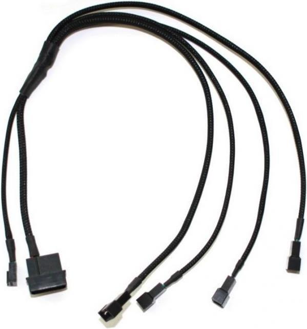 Produktbild EKWB EK-Cable Y-Weiche für 4x 4-Pin-PWM-Lüfter