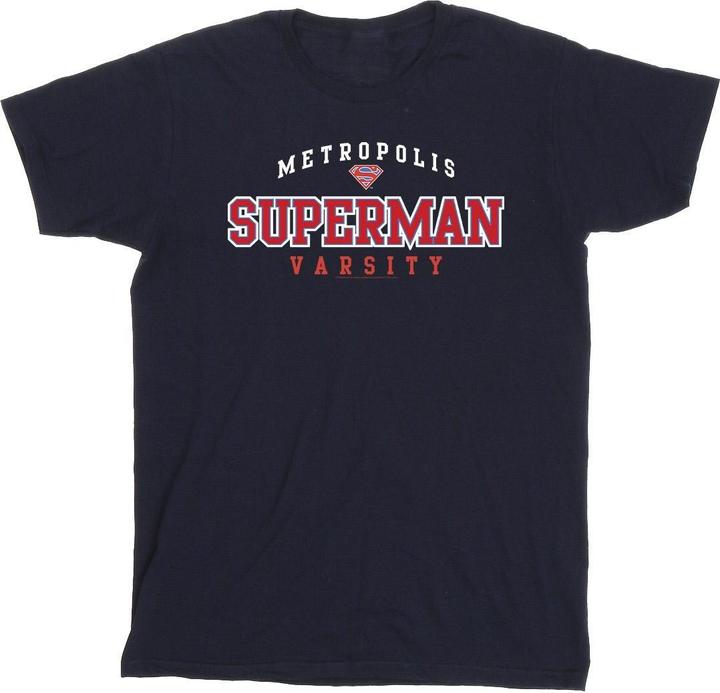 Produktbild Superman Metropolis Varsity TShirt (3XL)