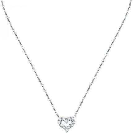 Morellato Tesori Romantic Silver Heart Necklace SAIW129