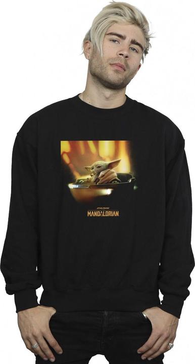 Immagine prodotto Star Wars The Mandalorian Grogu Painted Felpa Uomo (XL)