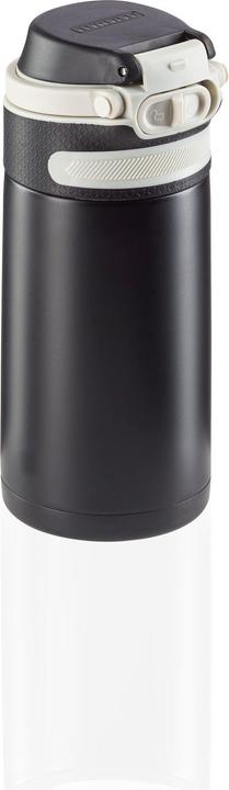 Image du produit Leifheit Borraccia Flip Acciaio Nero 350ml (0.35 l)