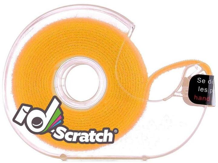 Produktbild PatchSee Klettband-Box ID-SCRATCH Dispender Box Gelb (20 mm)