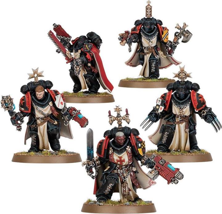 Actual product image Games Workshop Black Templars Sword Brethren (Plastic)
