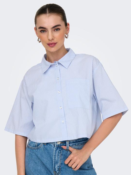 Image du produit JdY Normal geschnitten Hemdkragen Weite Ärmel Hemd Hemd (XL)