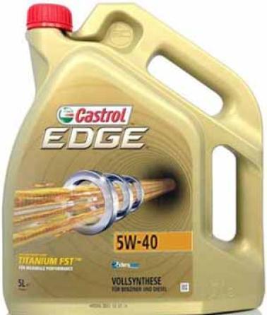 Actual product image Castrol Edge Titanium (4 l, SAE 5W-40)