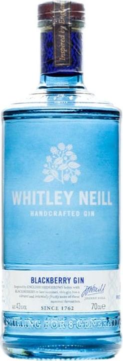 Image du produit Whitley Neill Blackberry (mûre) Dry Gin (1 x 70 cl)