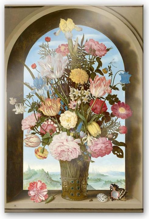 Actual product image Trenddeko Flower vase in a window niche (70 x 100 cm)