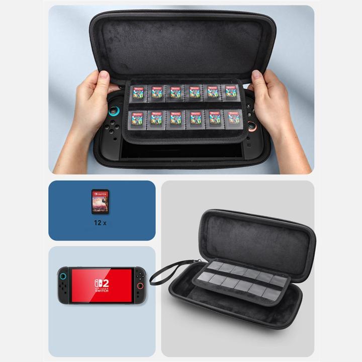 Produktbild Supcase Carrying Mini für Nintendo Switch 2 - Schwarz (Switch)