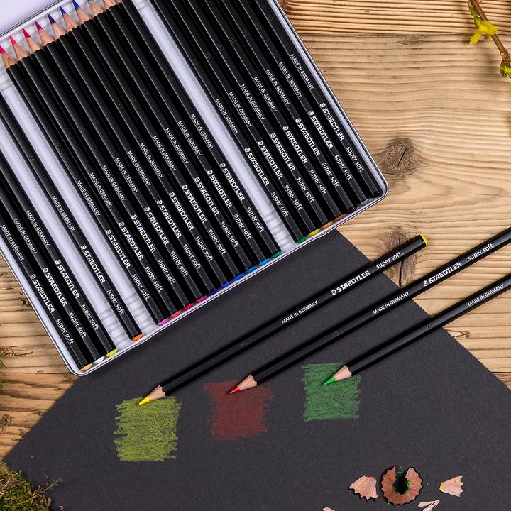 Produktbild Staedtler 149C Super weiche Farbstifte (12 Farben, 24 x)