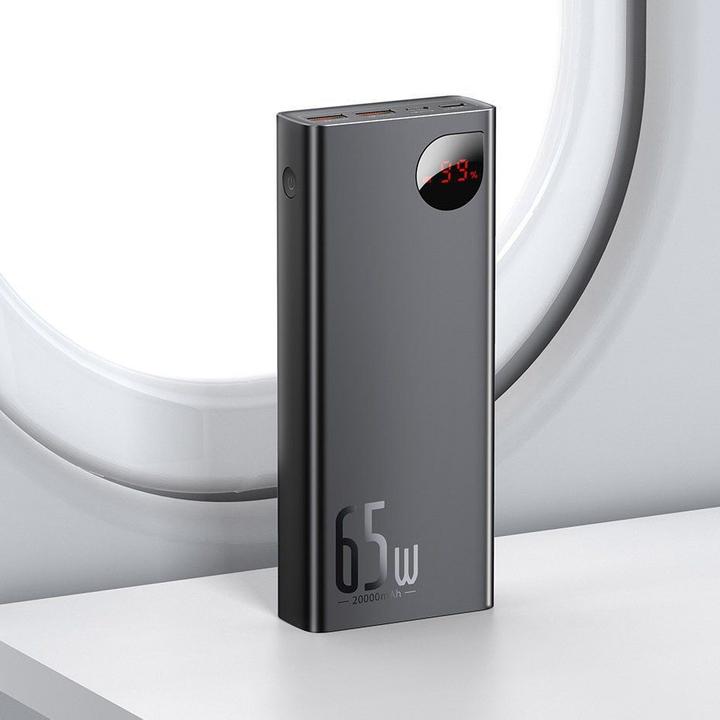 Actual product image Baseus Adaman Series (20000 mAh, 65 W, 74 Wh)