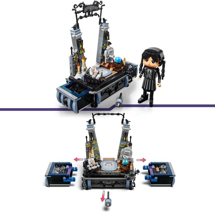 Actual product image LEGO Wednesday Addams construction figure (76780, LEGO Wednesday)