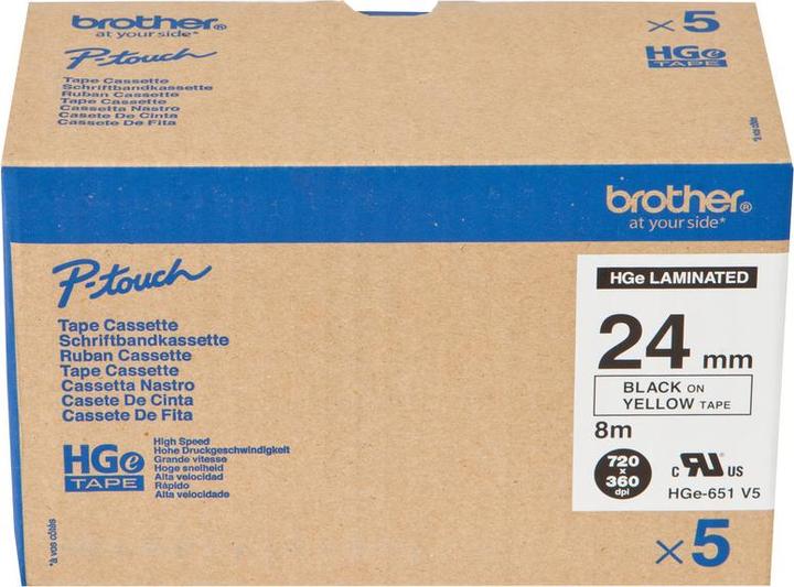 Immagine prodotto Brother P-Touch (2.40 cm, Nero)