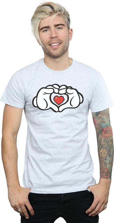 Image du produit Disney - T-shirt MICKEY MOUSE HEART HANDS - Homme (4XL)