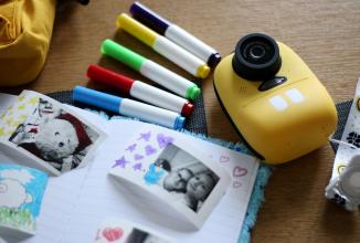 Actual product image Redleaf BOB Kamera mit Drucker für Kinder – Gelb