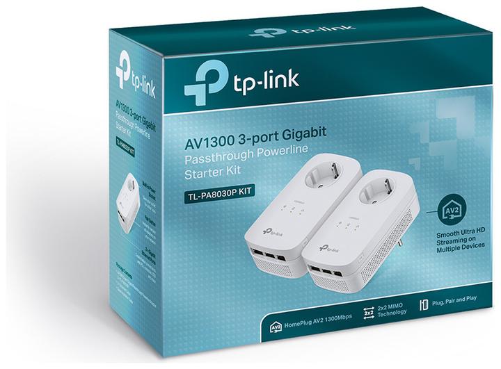Produktbild TP-Link TL-PA8030P Kit (1300 Mbit/s)