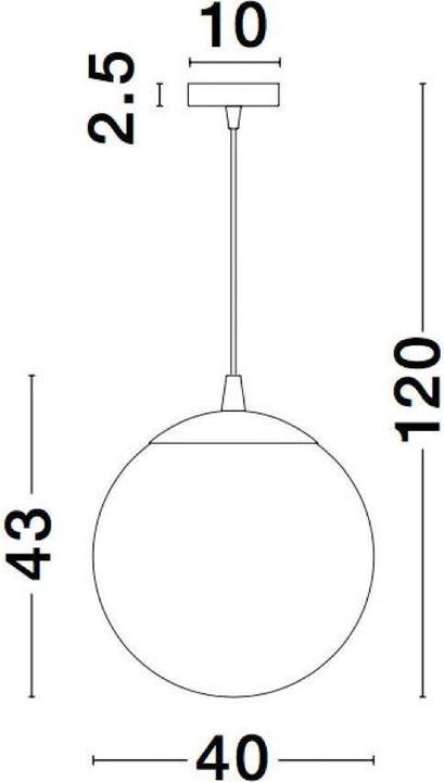 Actual product image Nova Luce Ficato (E27)