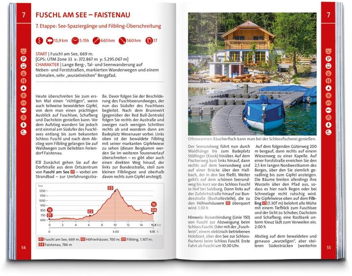 Produktbild Wanderführer 5647 Salzkammergut BergeSeen Trail, 61 Touren (Deutsch, Wolfgang Heitzmann, 2022)
